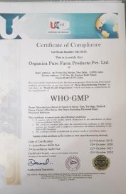 GMP organica pure farms